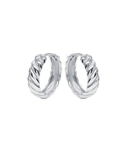 Silver Hoop Earring HO-2414